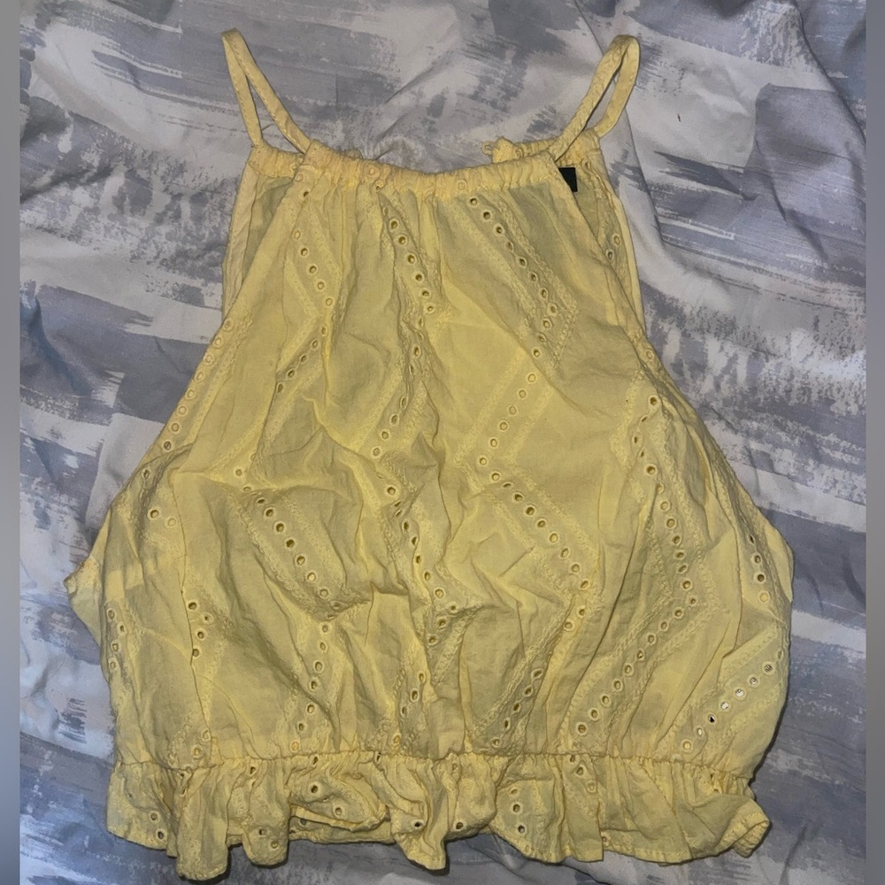Ruffle Crop Top